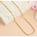 Howards Howard's Narelle Waterproof Figaro Chain Necklace Gold