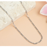 Howards Howard's Narelle Waterproof Figaro Chain Necklace Silver