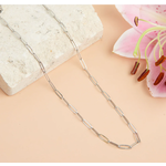 Howards Howard's Narelle Waterproof Paperclip Chain Necklace Silver