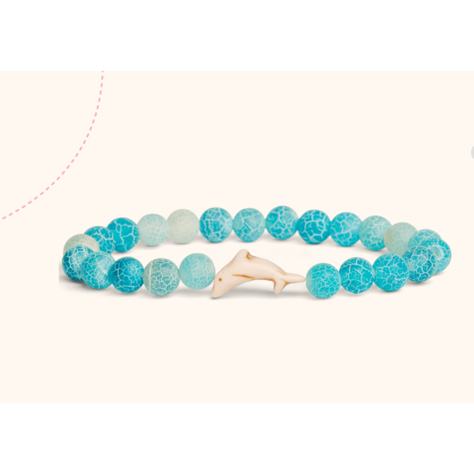 Fahlo Fahlo Dolphin Bracelet Aqua Blue