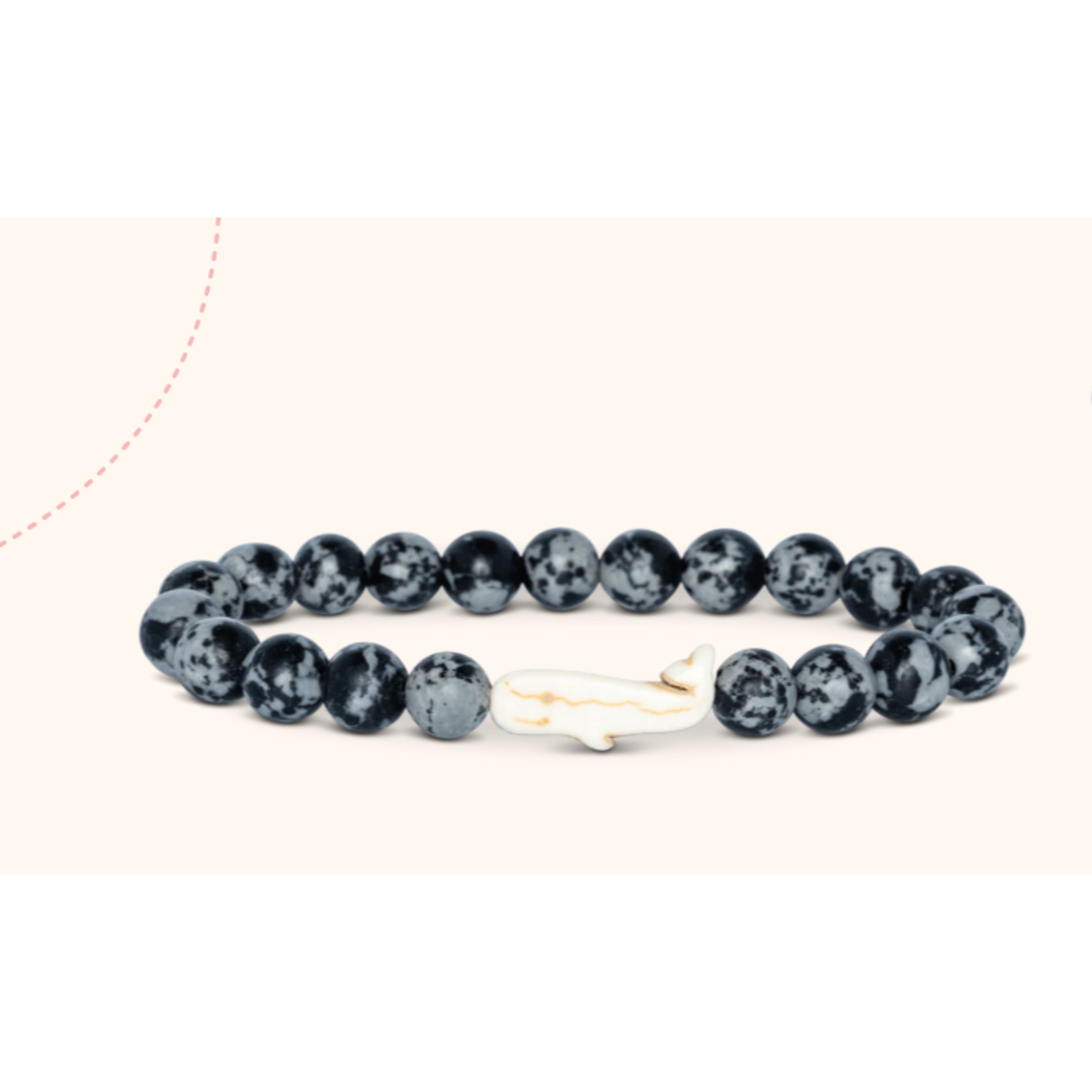 Fahlo Fahlo Whale Bracelet Ocelli Stone