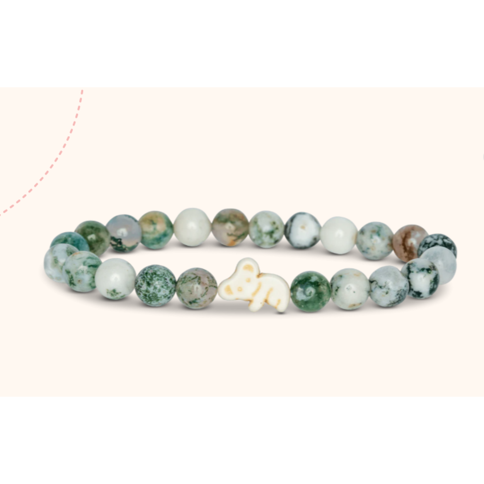 Fahlo Fahlo Koala Bracelet Eucalyptus Green