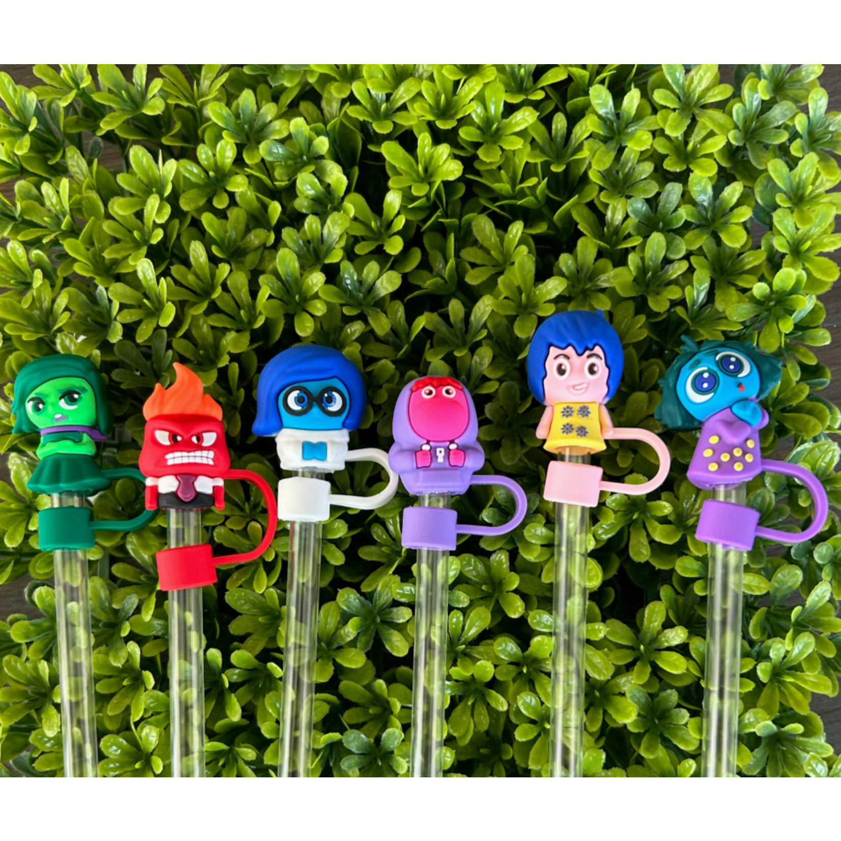 Jillian Ink Jillian Ink Emotions Straw Toppers Joy