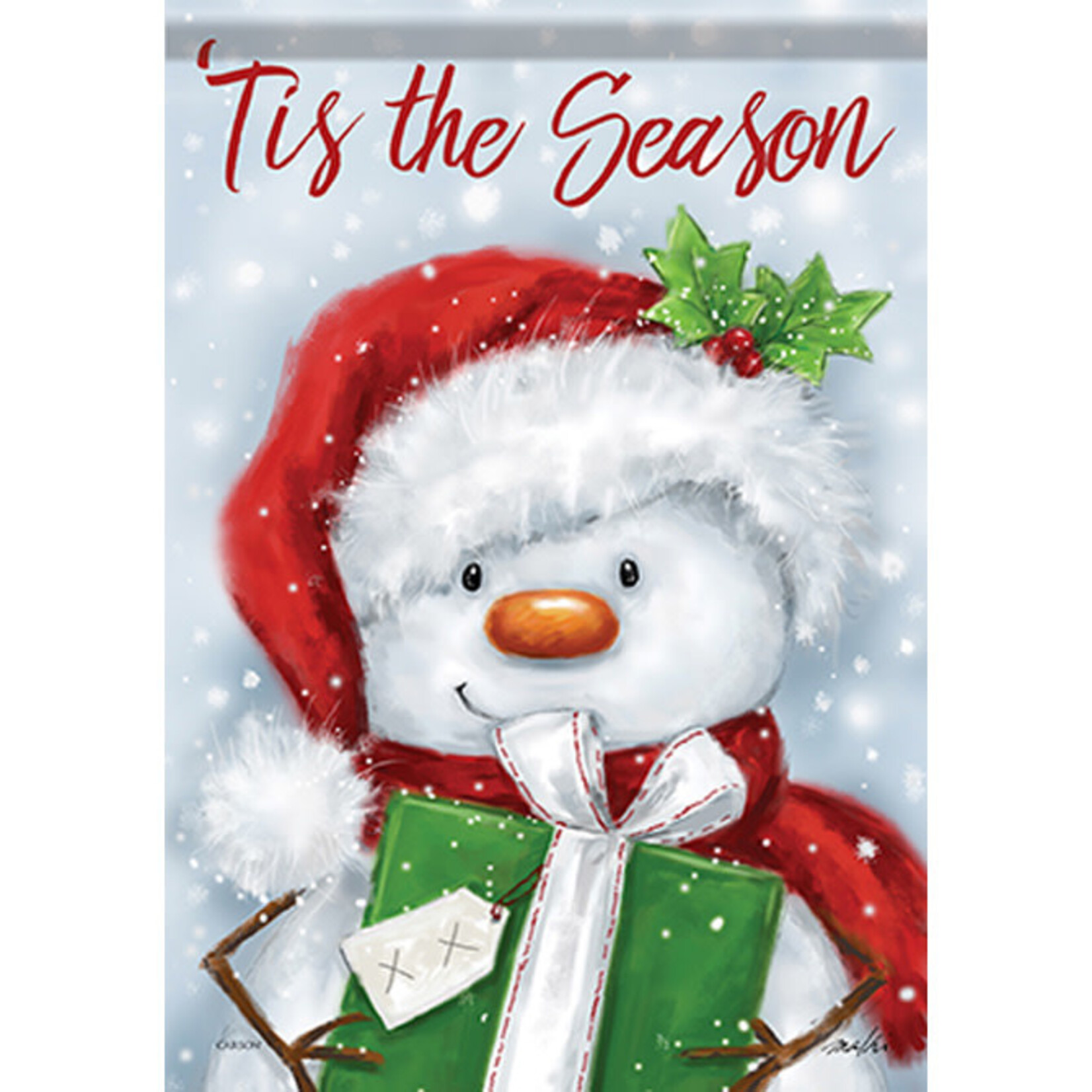 Carson Tis the Season Garden Flag