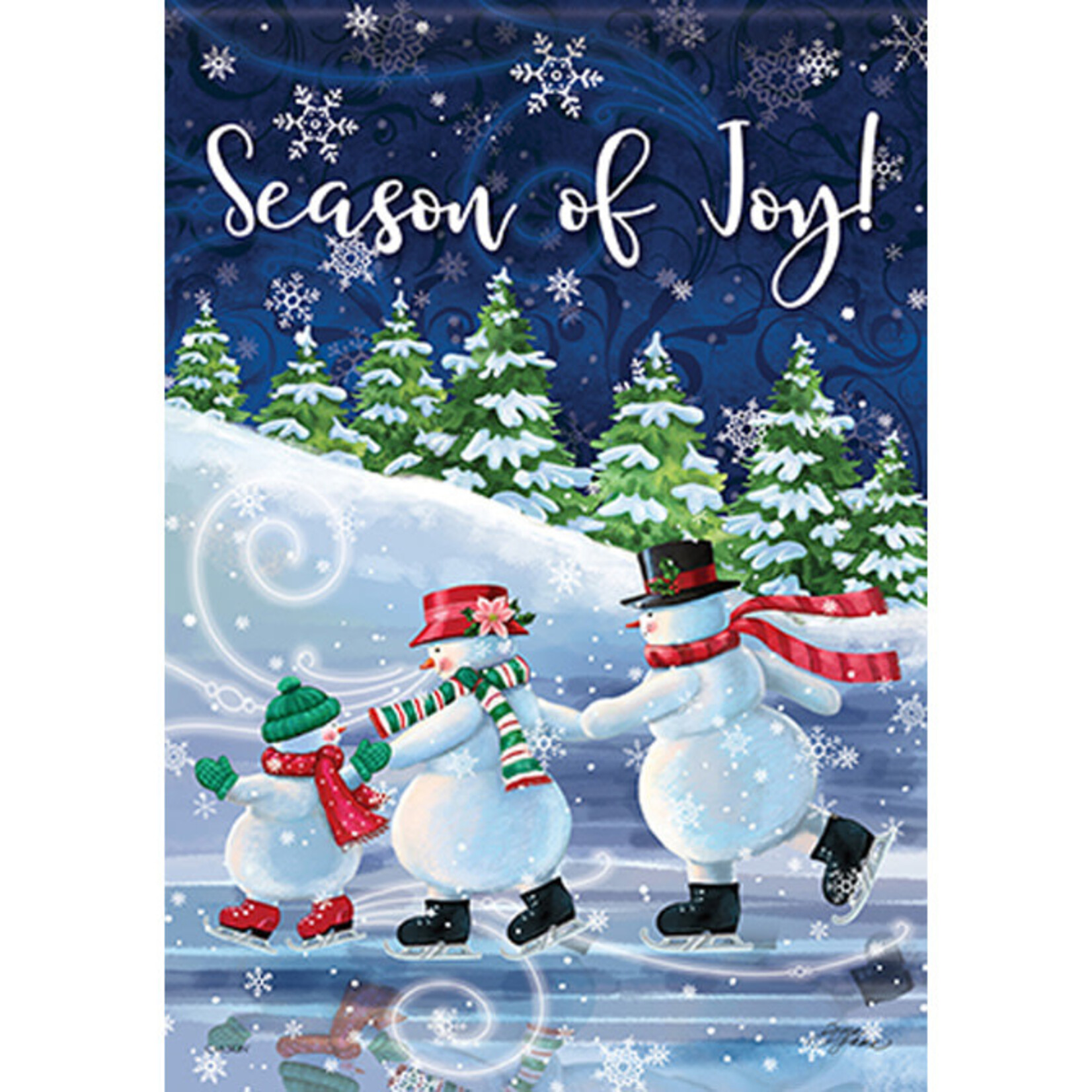 Carson Country Skating Garden Flag