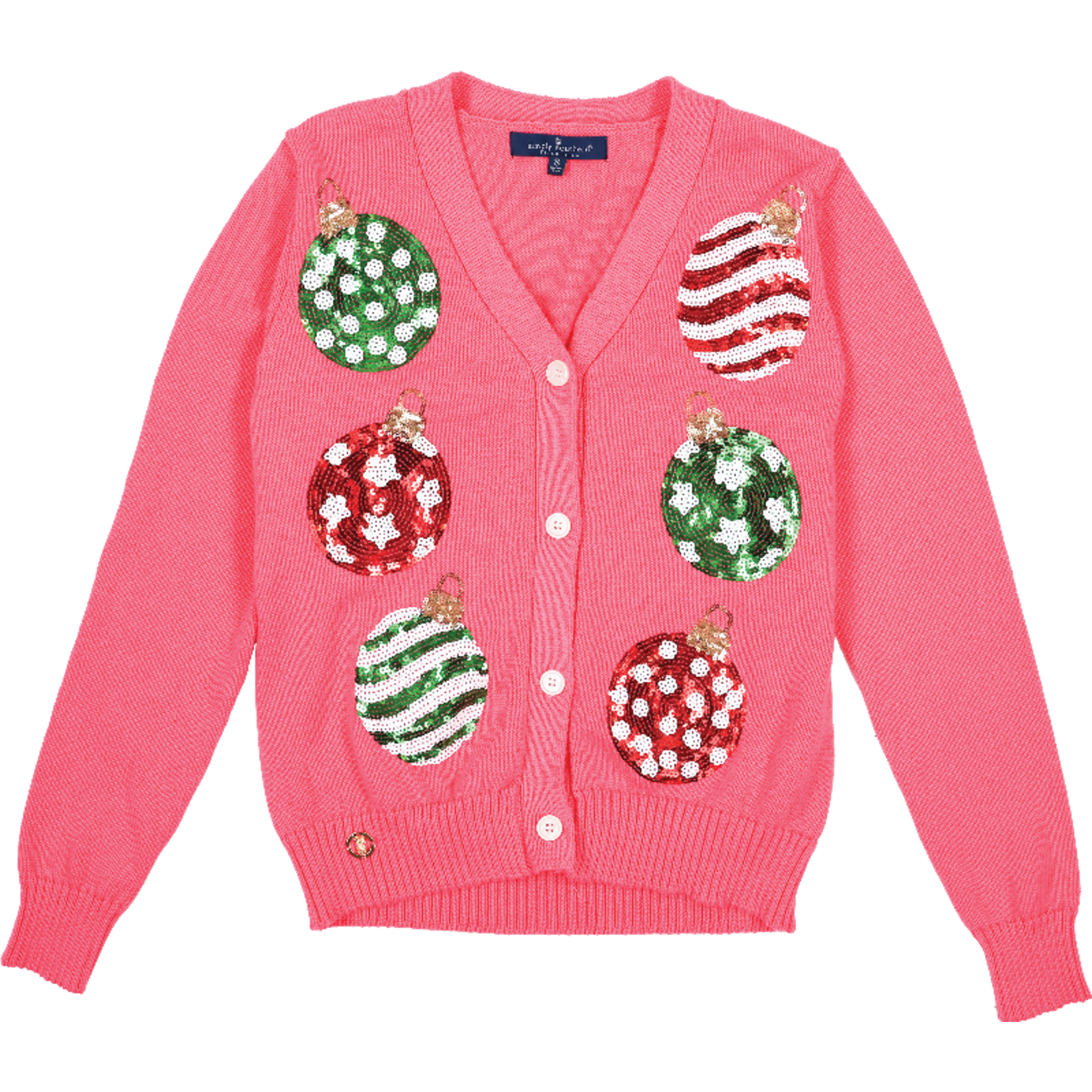 Simply Southern Simply Southern Cardigan Sequin Ornament