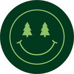 Carson Christmas Smiley Car Coaster