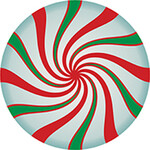 Carson Christmas Candy Car Coaster