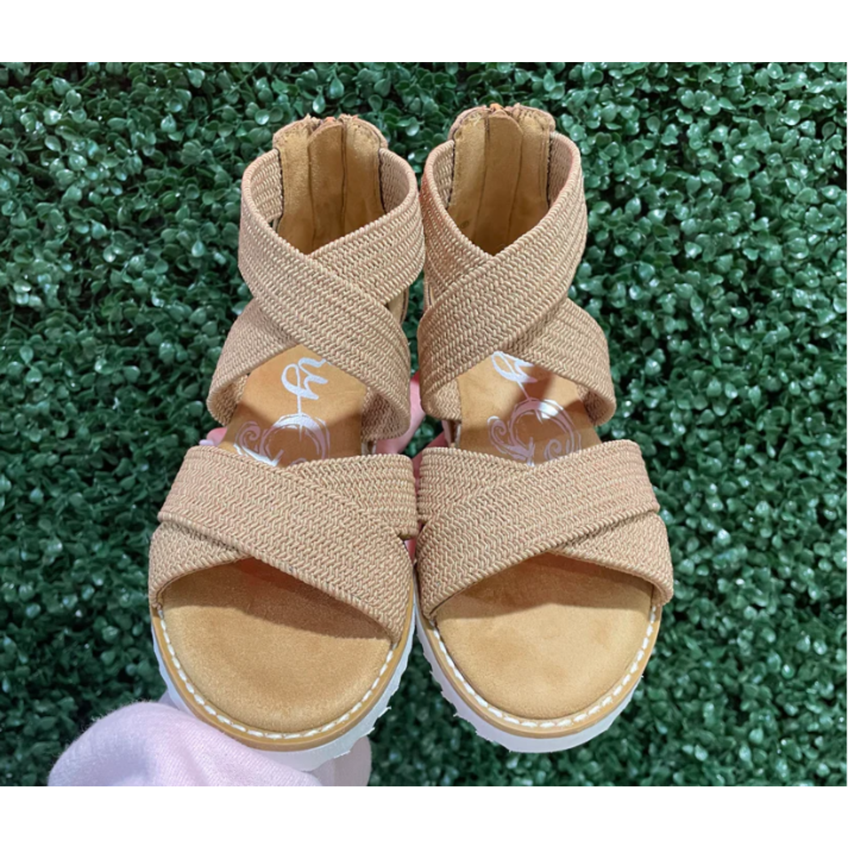 Very G Very G Saide Wedge Tan