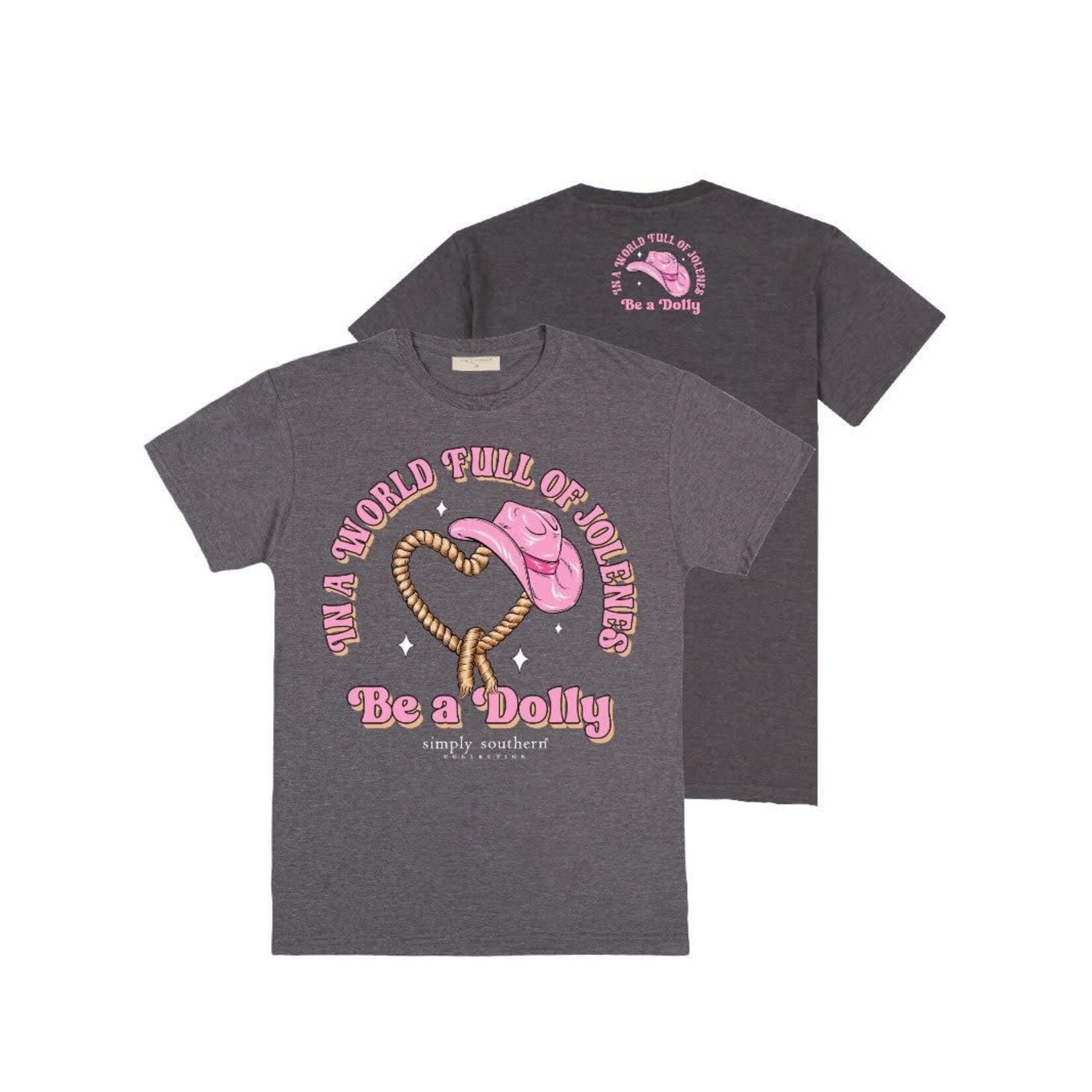 Simply Southern Simply Southern Short Sleeve World Iron Heather