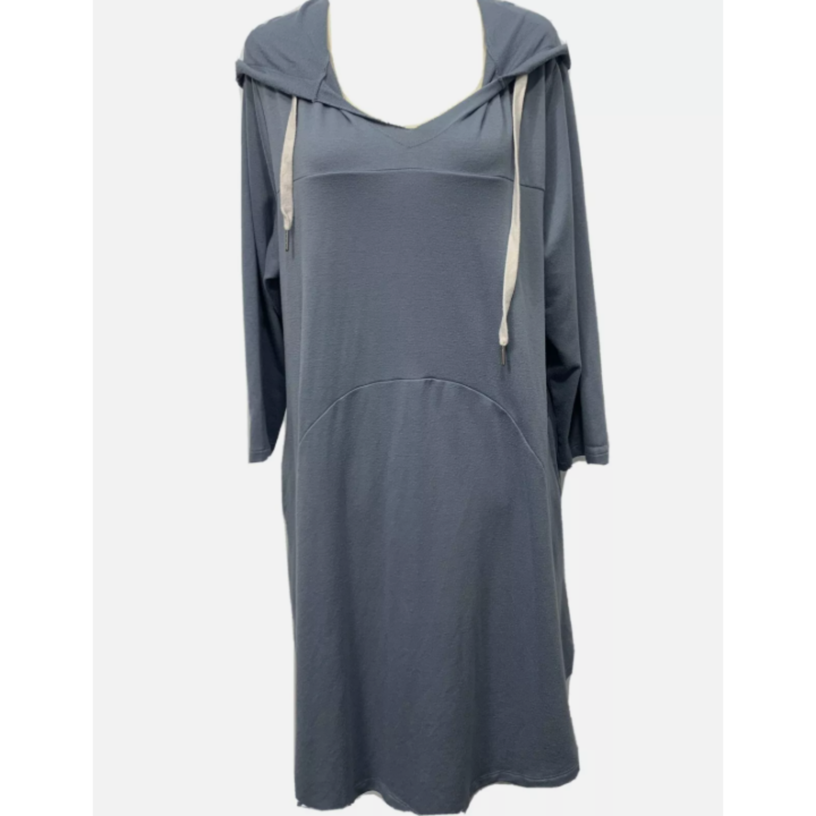 Simply Noelle Simply Noelle Hooded Dress Blue S/M