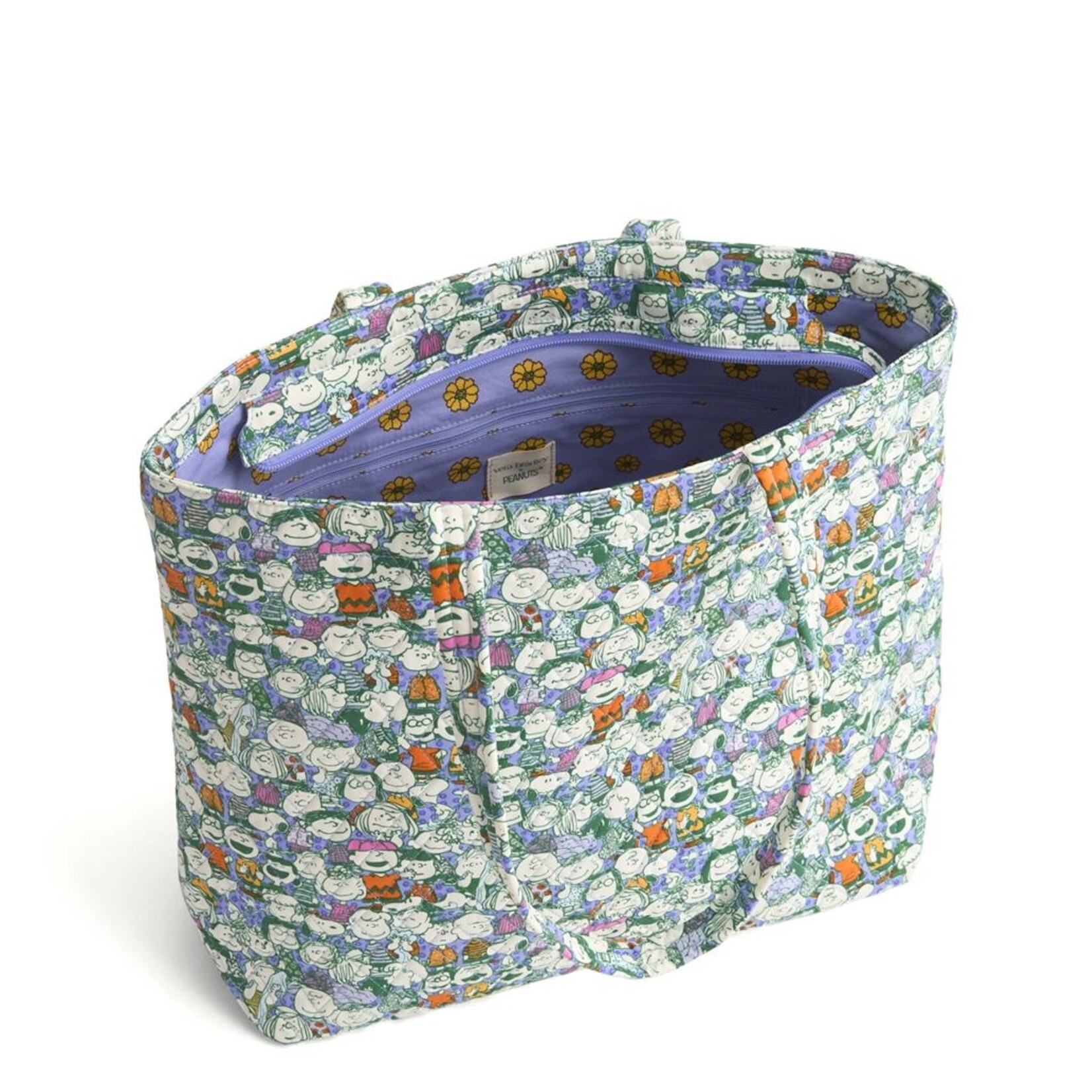 Vera Bradley Vera Bradley Peanuts Original Zip Tote Peanuts Pals