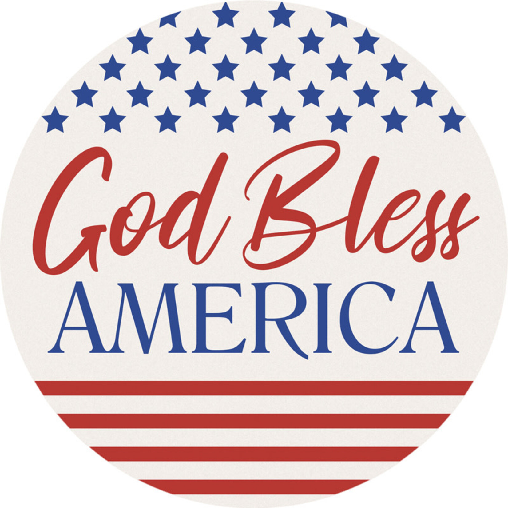 Carson God Bless Car Coaster CC78092