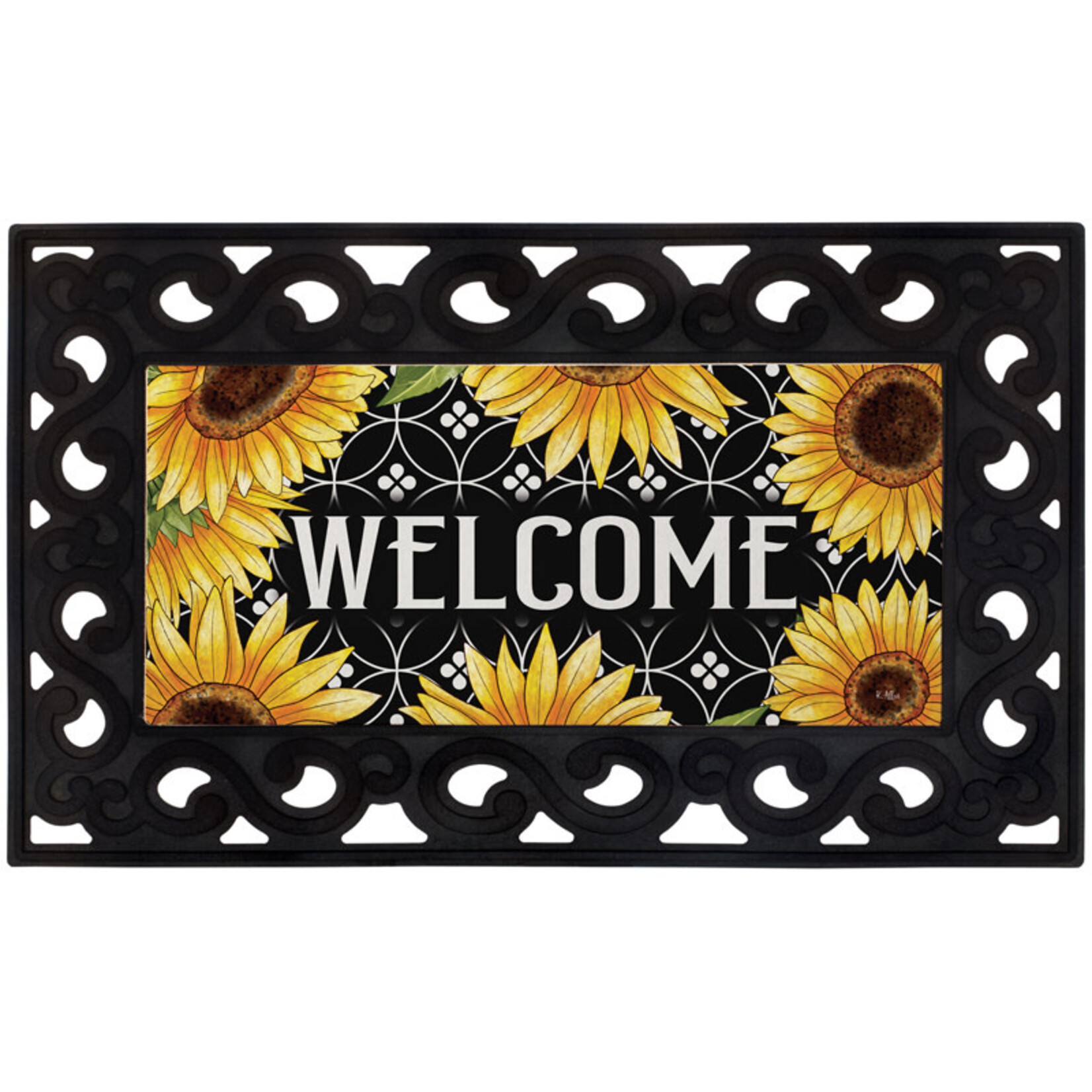 Carson Welcome Sunflowers Switch Mat