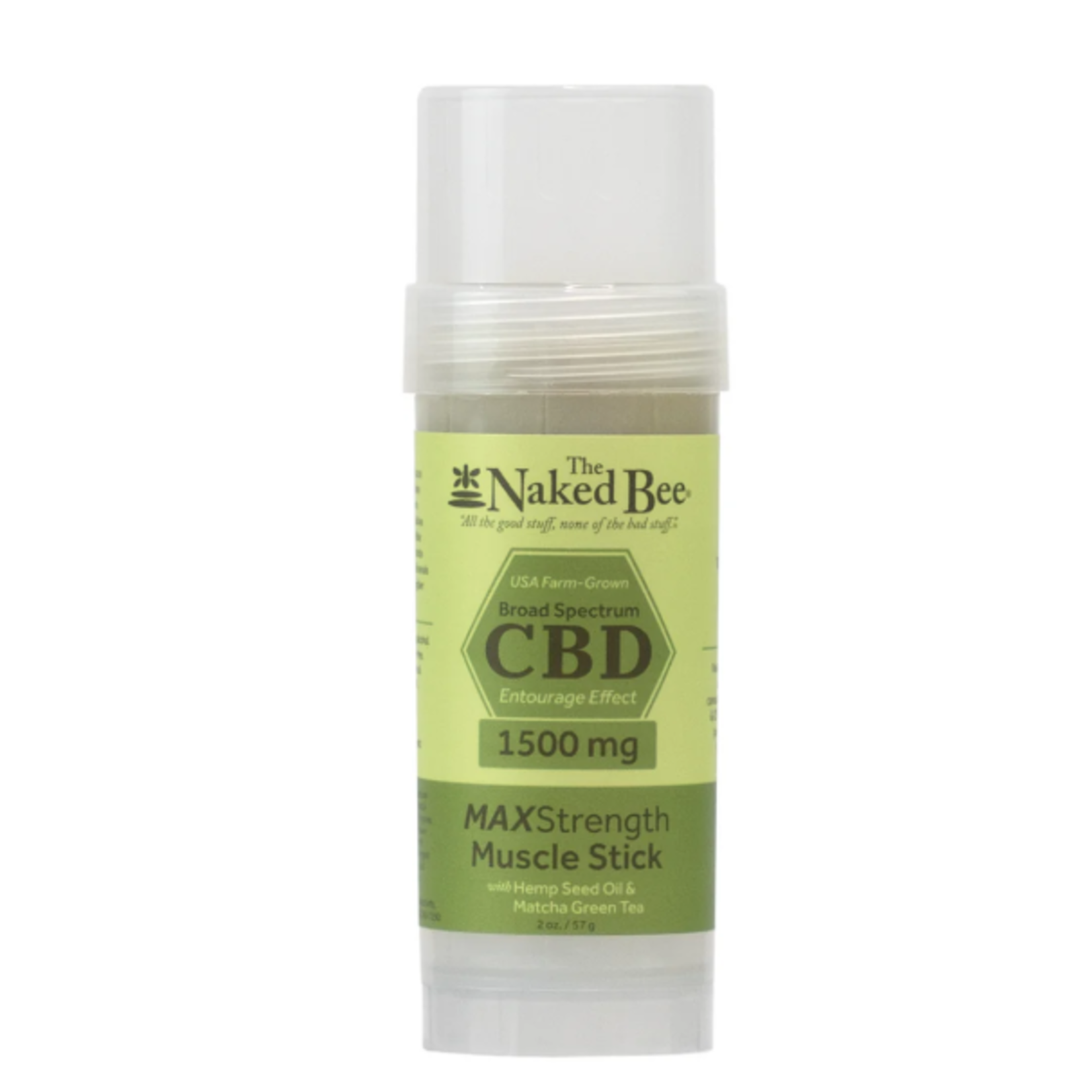 The Naked Bee The Naked Bee CBD 1500mg MAXStrength Muscle Stick