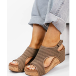 Corkys Corkys Carley Wedge Natural Knit