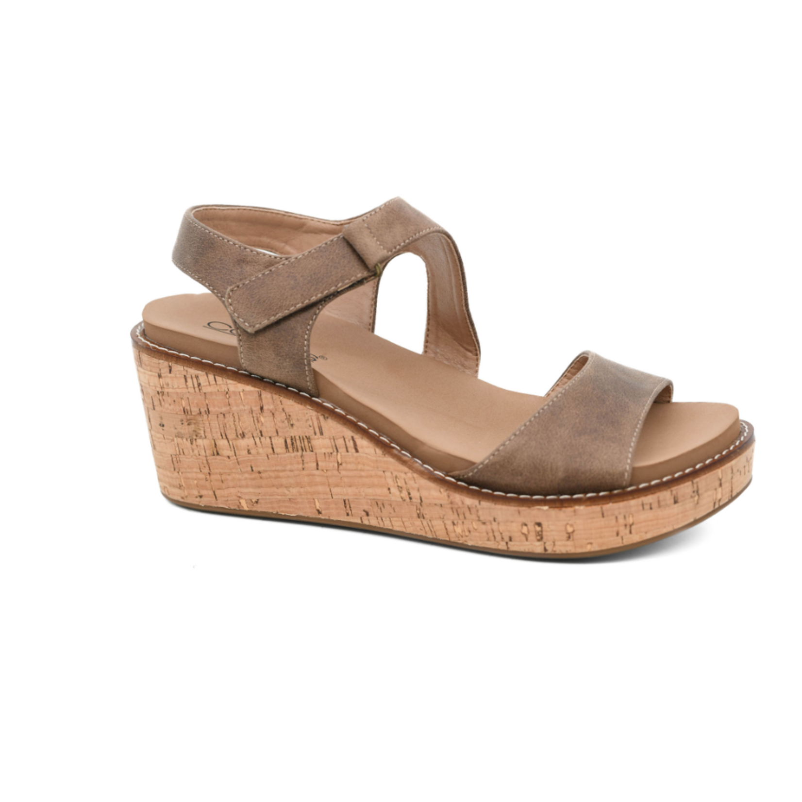 Corkys Corkys Five Oclock Somewhere Wedge Tan