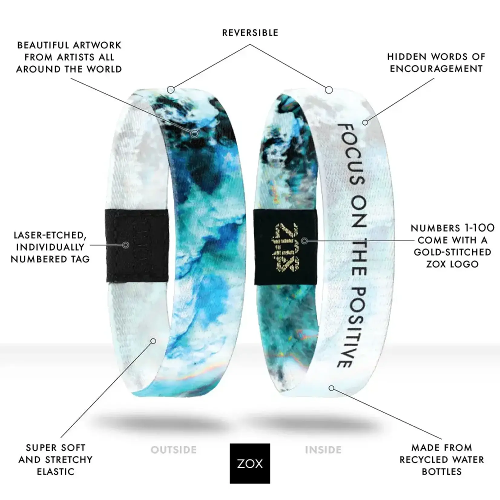 Zox Zox Interactive Bracelet Focus on the Positive