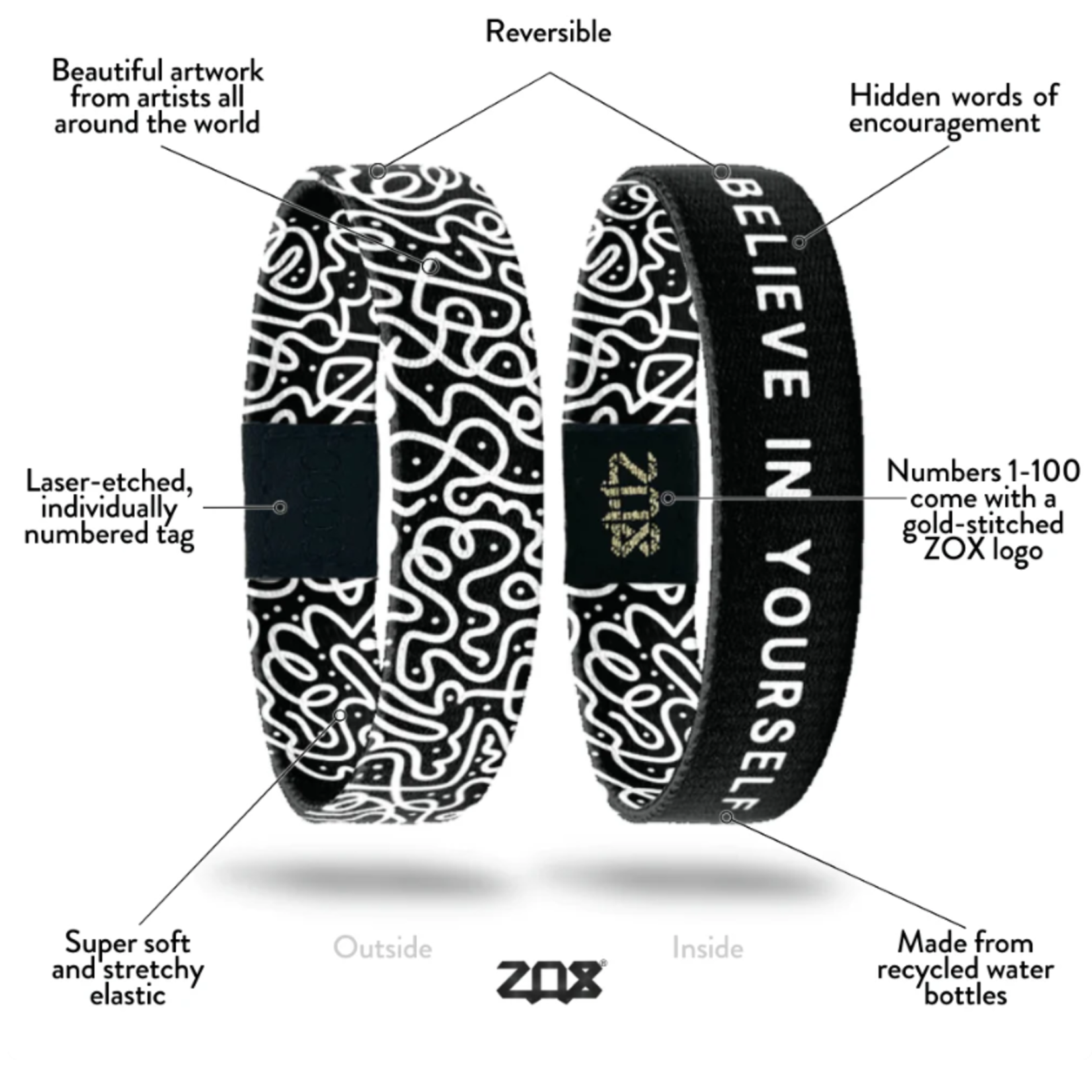 Zox Zox Interactive Bracelet Believe in Yourself