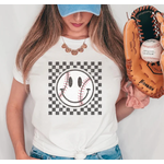 MidWest Tees Midwest Tees Baseball Checkerboard T-Shirt