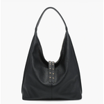 Jen & Co Jen & Co Tori Slouchy Hobo Black M2621