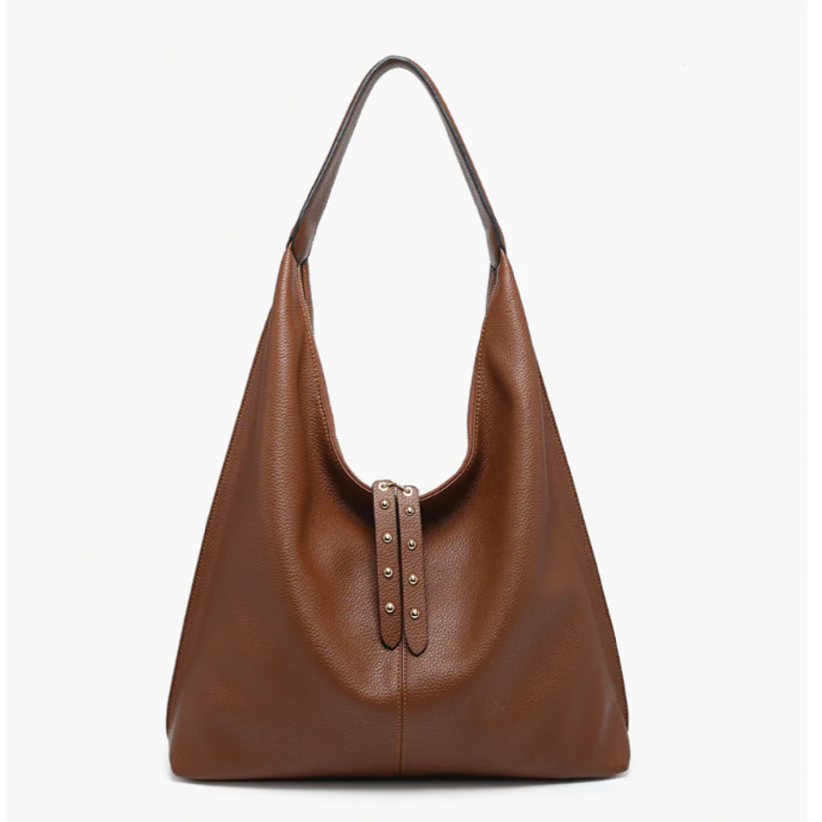 Jen & Co Jen & Co Tori Slouchy Hobo Brown M2621