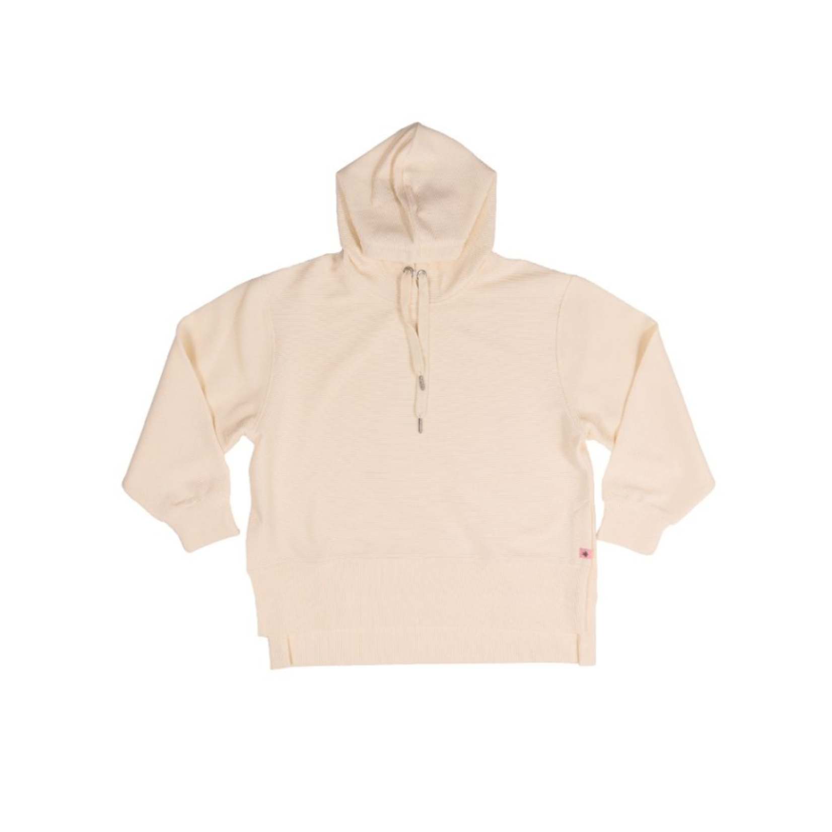 Simply Southern Simply Southern Ribbed Hoodie Pearl