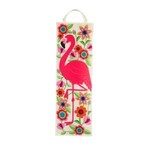 Evergreen Flamingo Floral Statement Stake