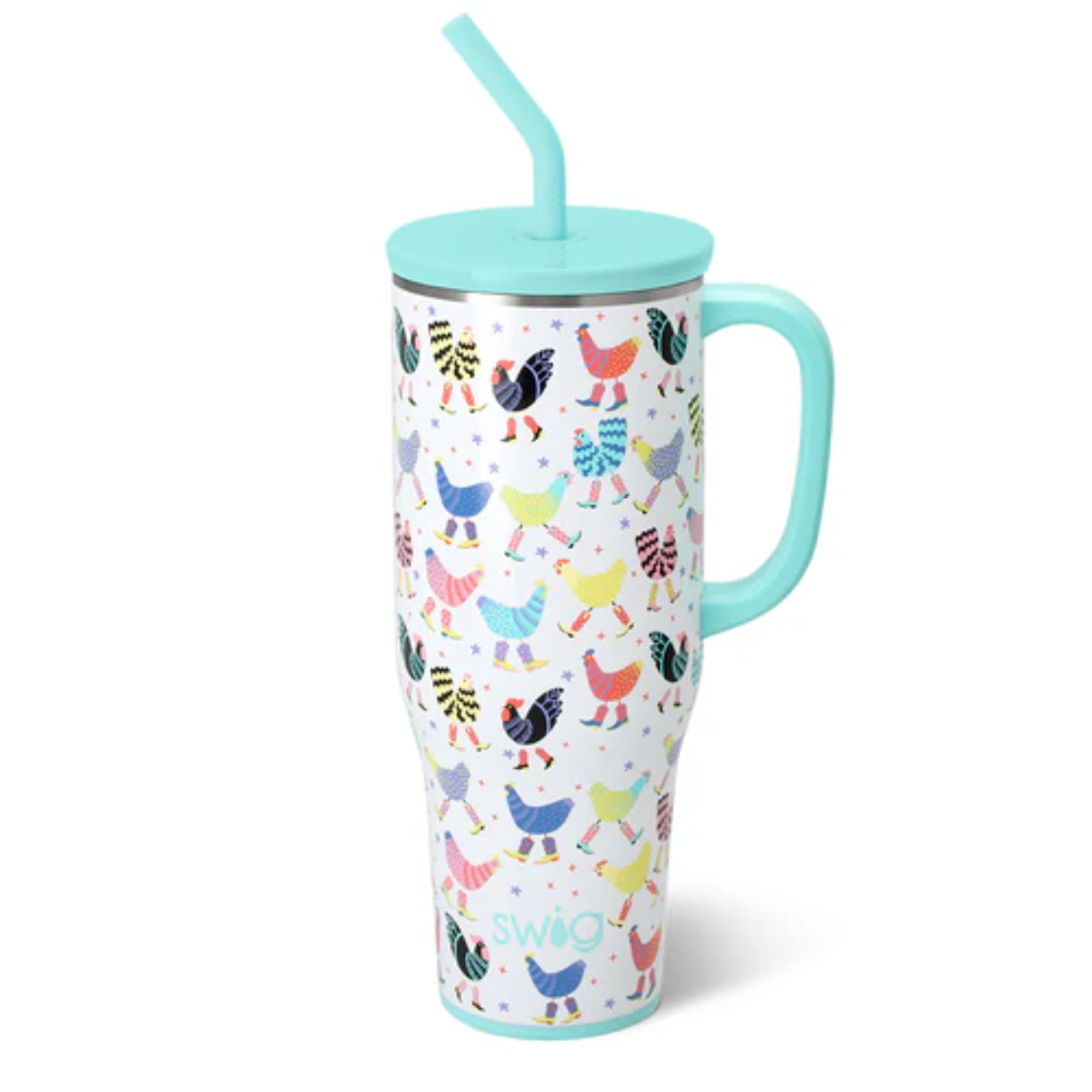 Swig Swig Mega Mug Funky Chicken 40oz
