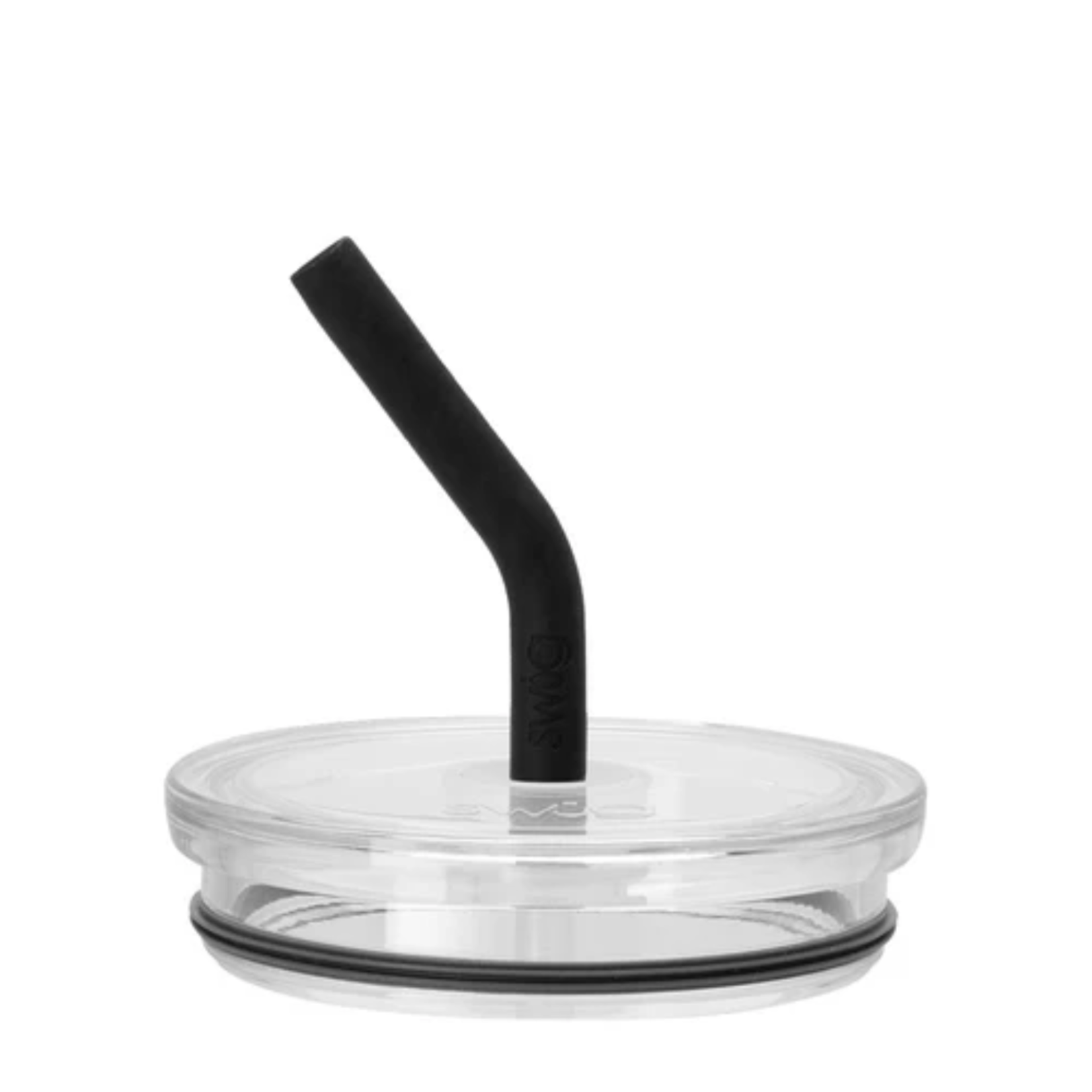 Swig Swig Straw Lid Black Clear