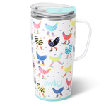 Swig Swig Funky Chicken Travel Mug  22oz