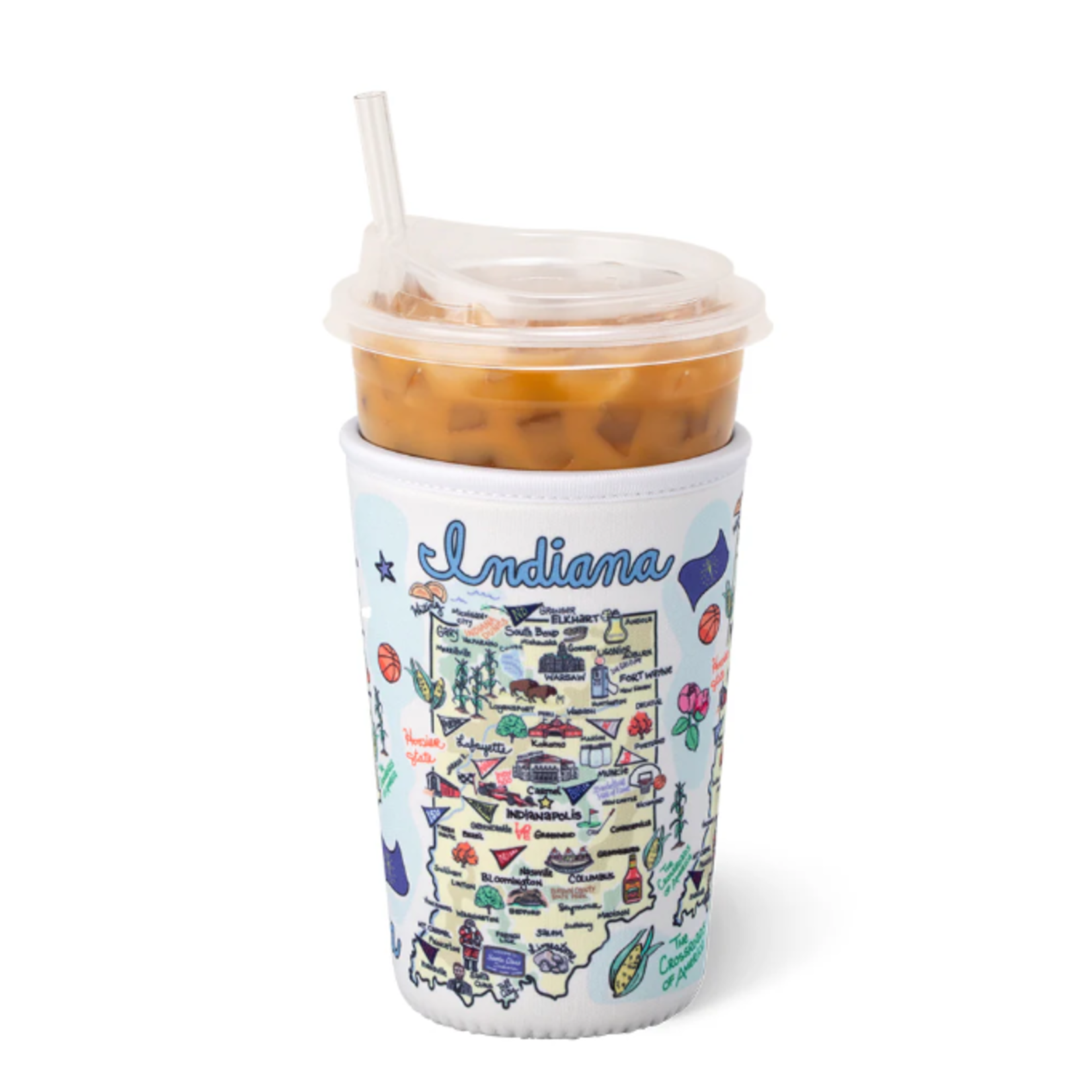 Swig Swig Indiana Iced Cup Coolie 22oz