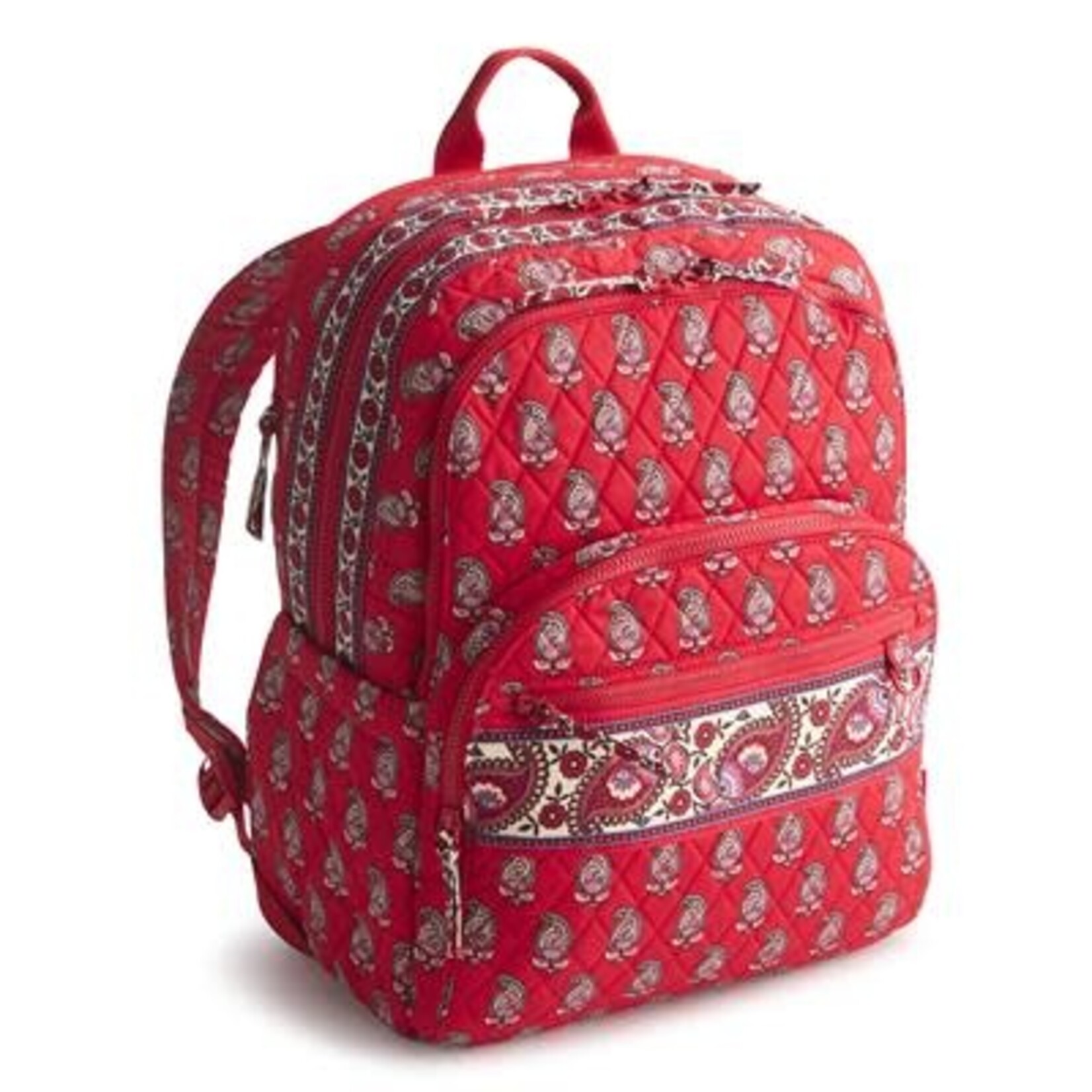 Vera Bradley Vera Bradley Large Bancroft Backpack Flowering Paisley Goji Berry