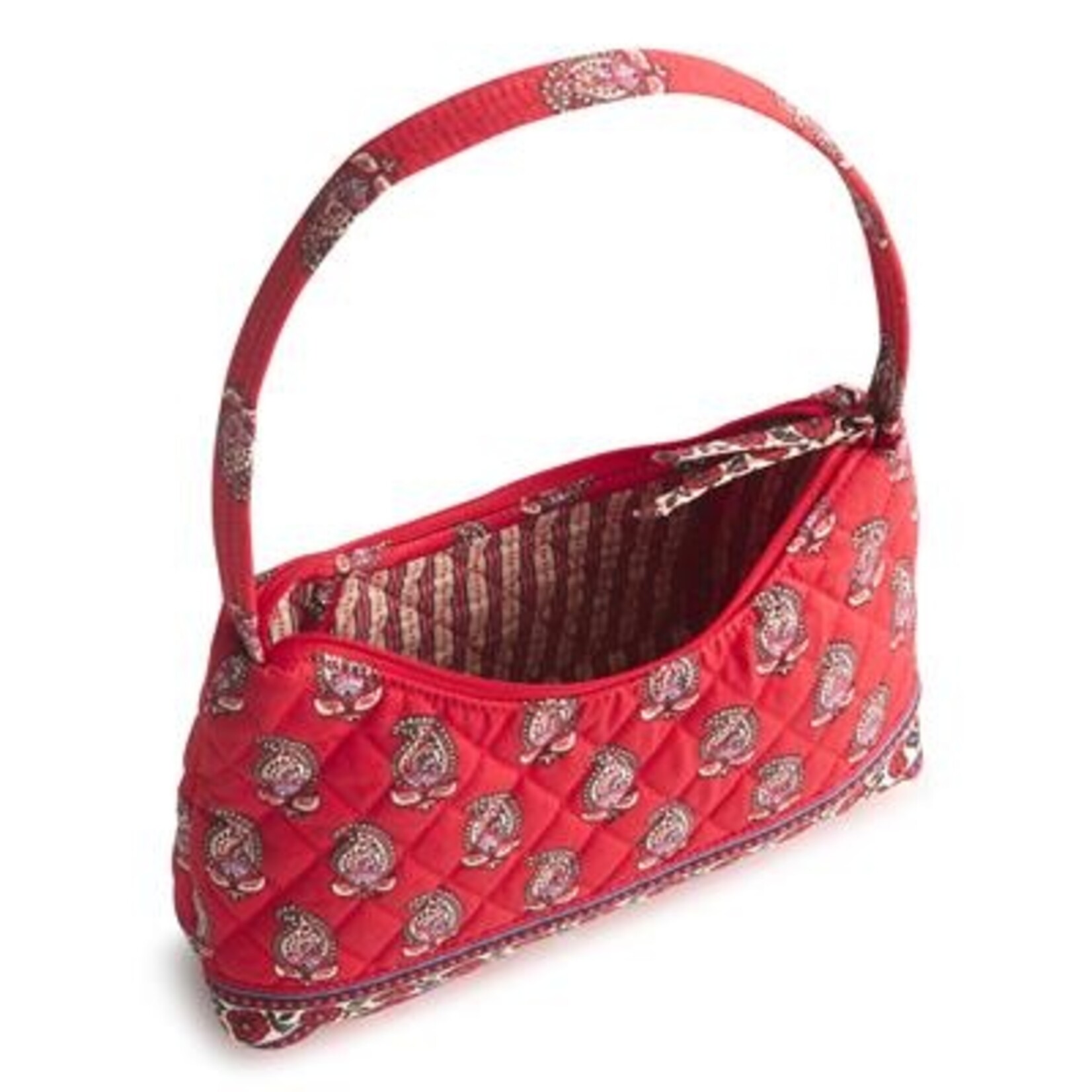 Vera Bradley Vera Bradley Post Shoulder Bag Flowering Paisley Goji Berry
