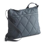 Vera Bradley Vera Bradley Featherweight Original Zip Hipster Dark Slate