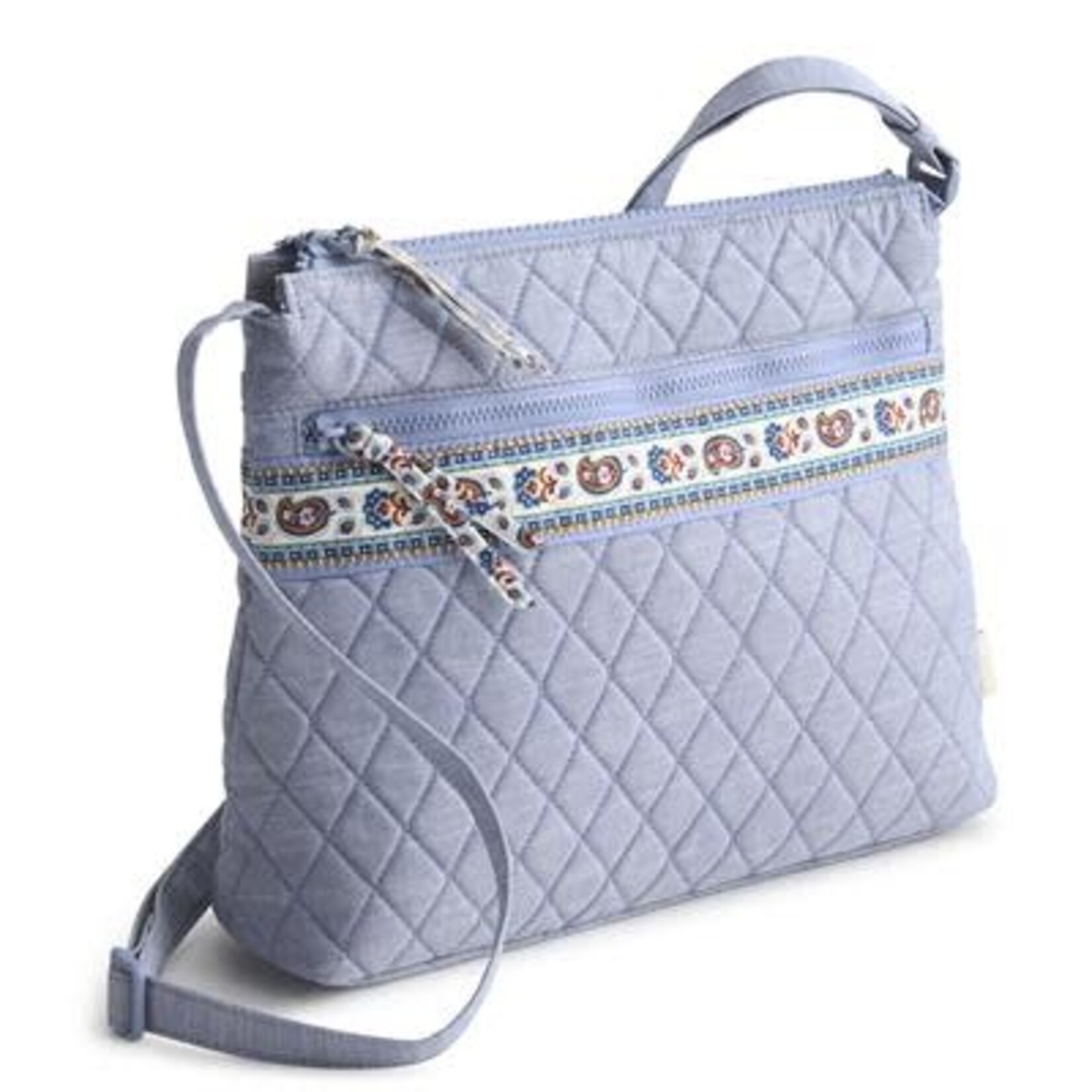 Vera Bradley Vera Bradley Original Zip Hipster Chambray