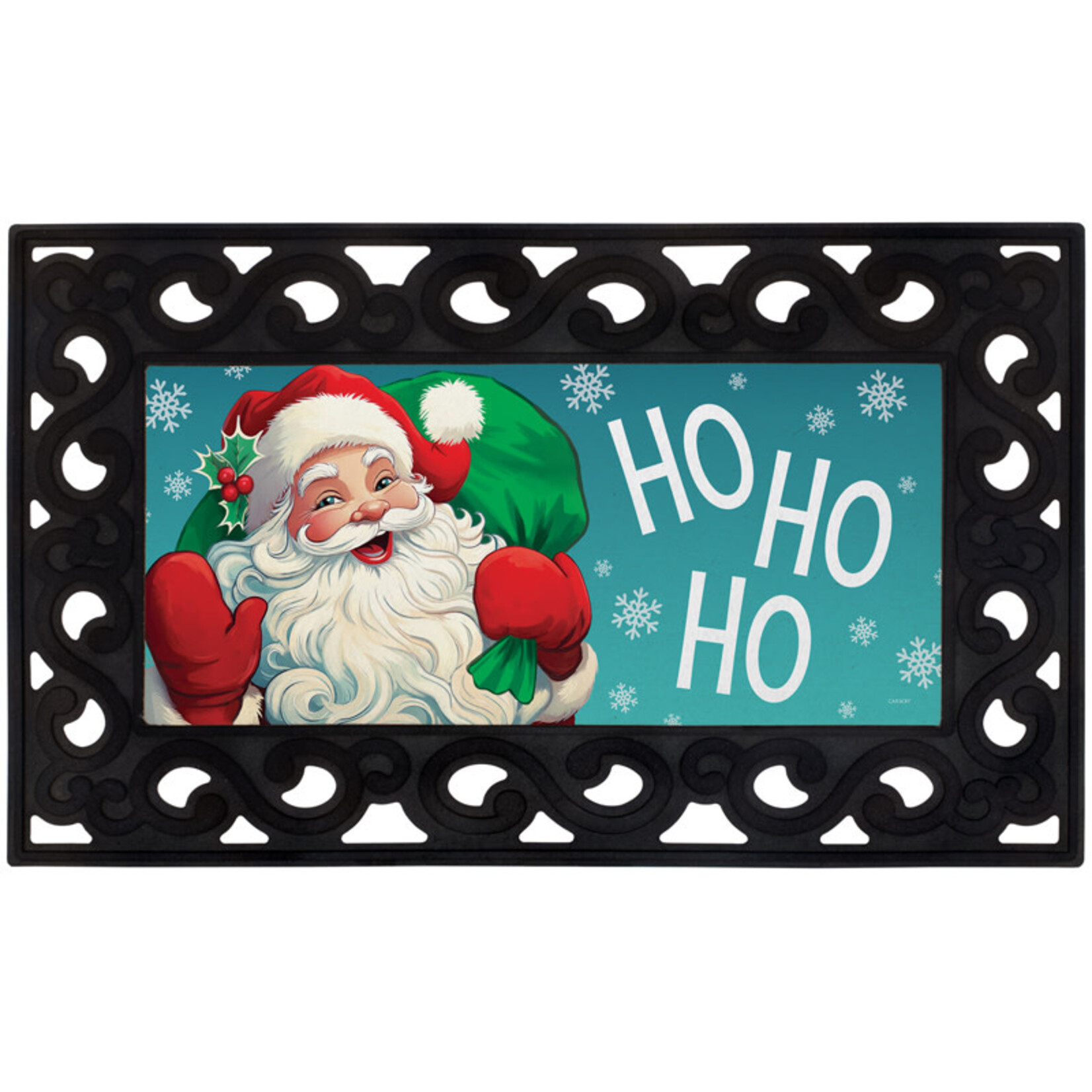 Carson Holly Jolly Switch Mat (Ho Ho Santa)