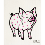 Swedish Treasures Swedish Treasures Polka Pig Dishcloth