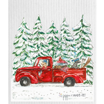 Swedish Treasures Wet It! Pippa Vintage Winter Swedish Dishcloth