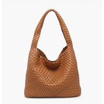 Jen & Co Jen & Co Rachel Handwoven Hobo Camel M2631