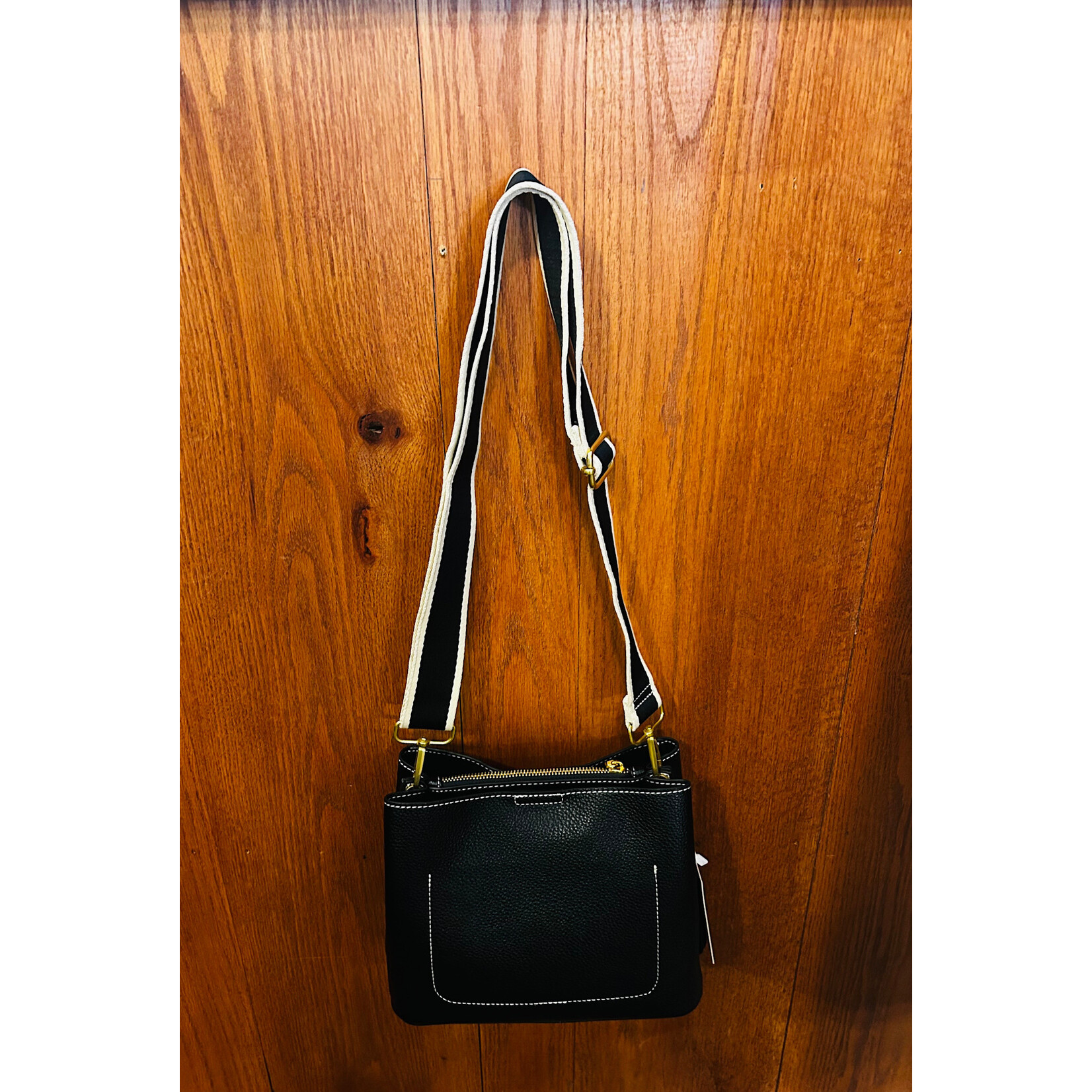 Jen & Co Jen & Co Corinna Bucket Bag Black M2765