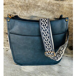 Jen & Co Jen & Co Chloe Crossbody Navy M1977