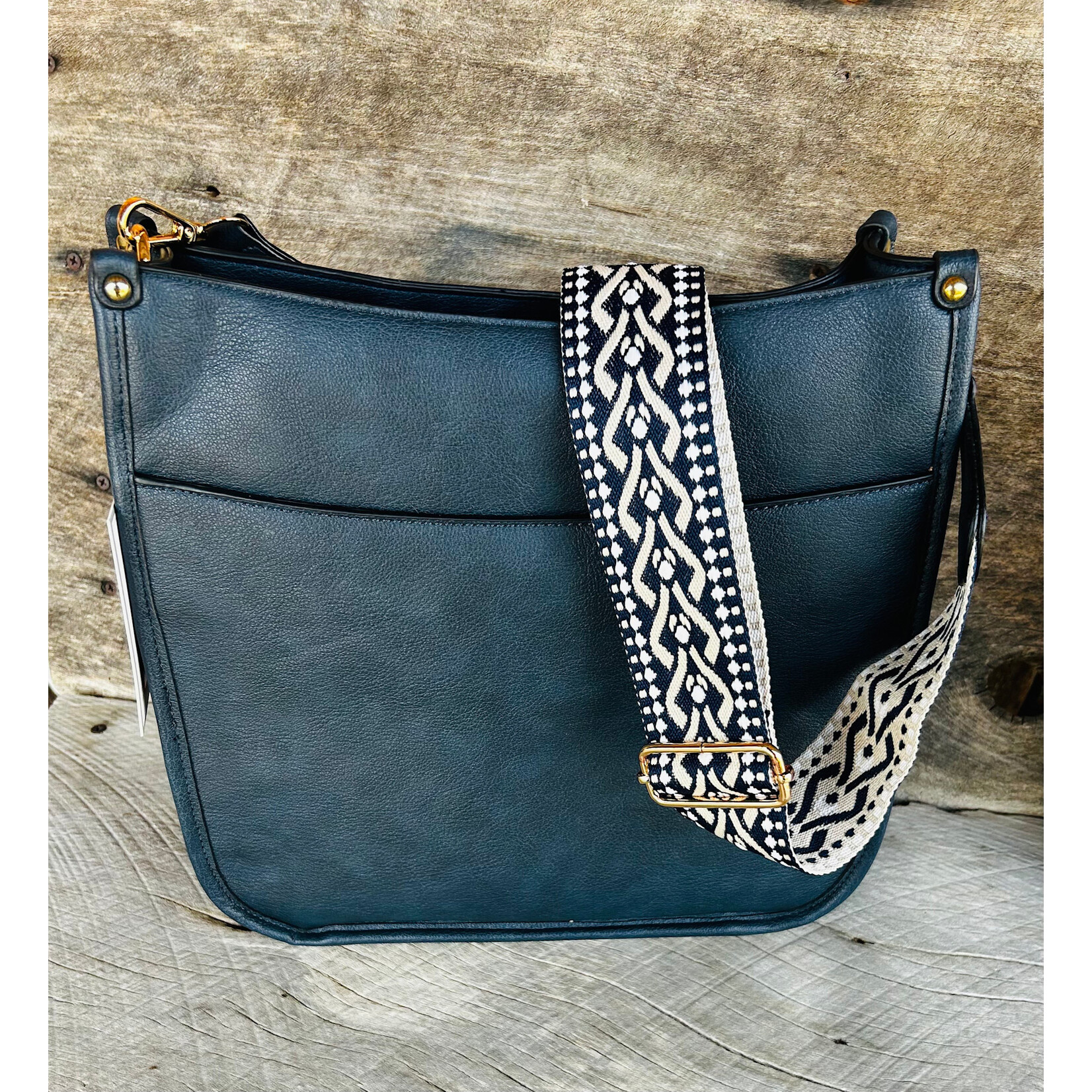 Jen & Co Jen & Co Chloe Crossbody Navy M1977