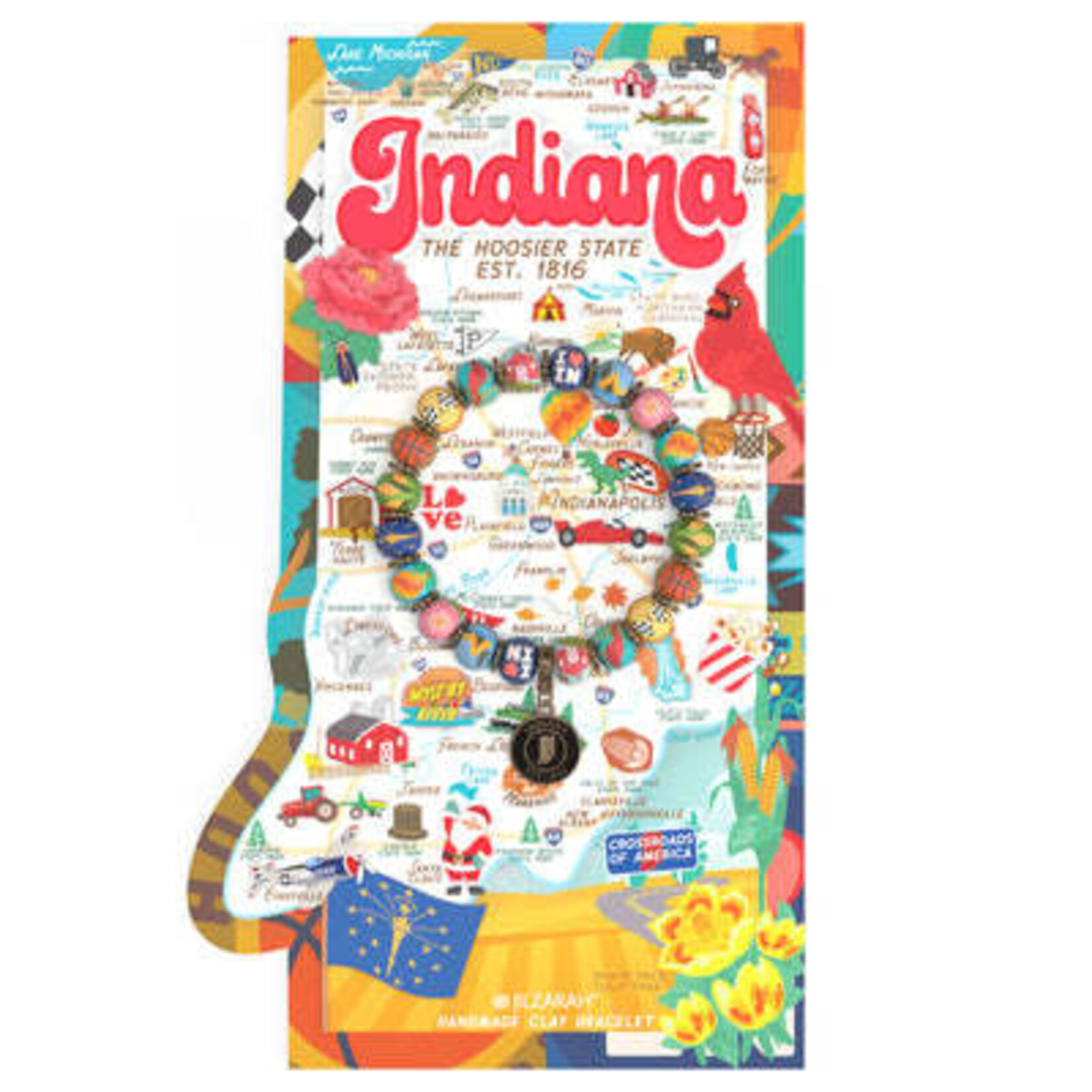 Jilzarah Jilzarah Indiana Places We Love Bracelet