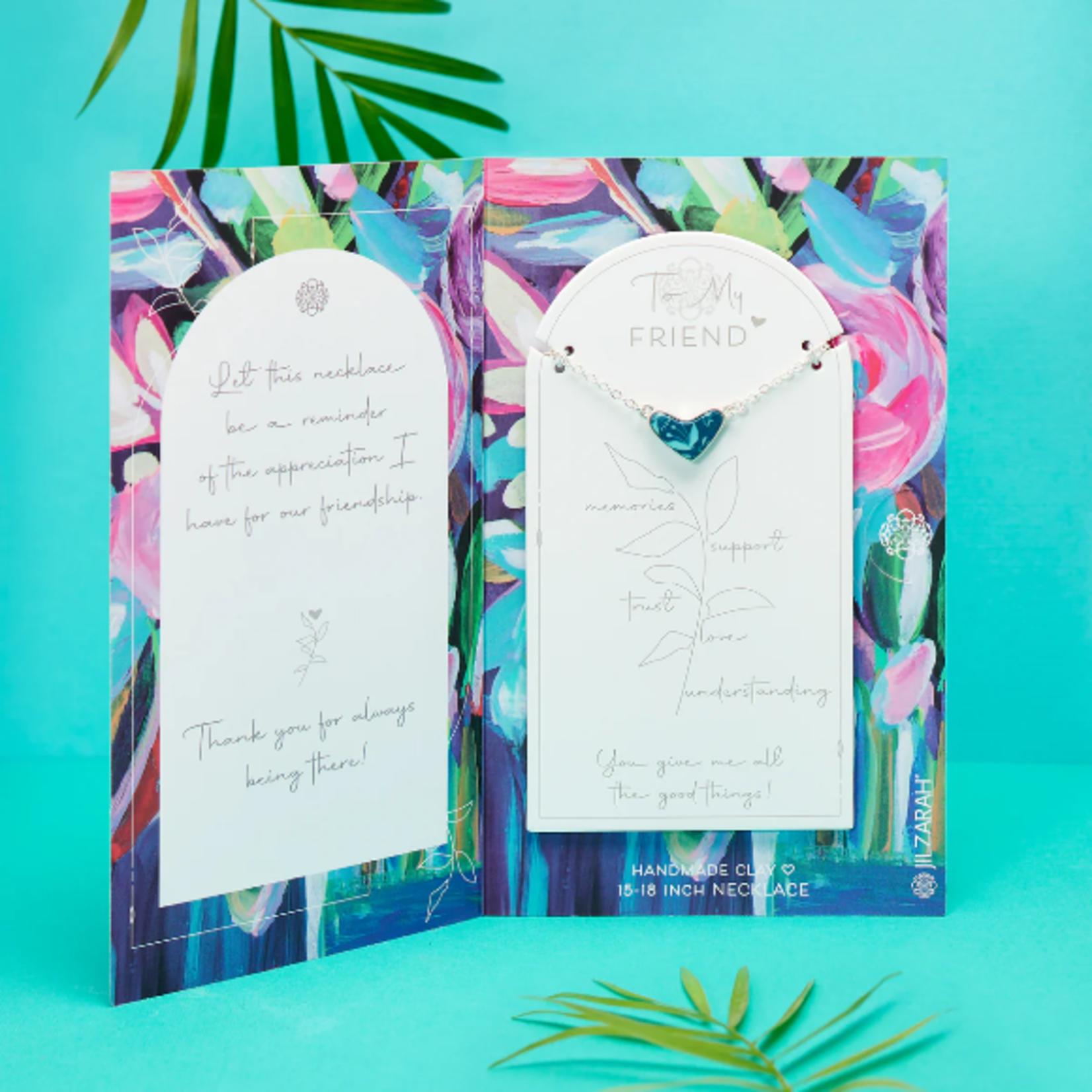 Jilzarah Jilzarah To My Friend Necklace