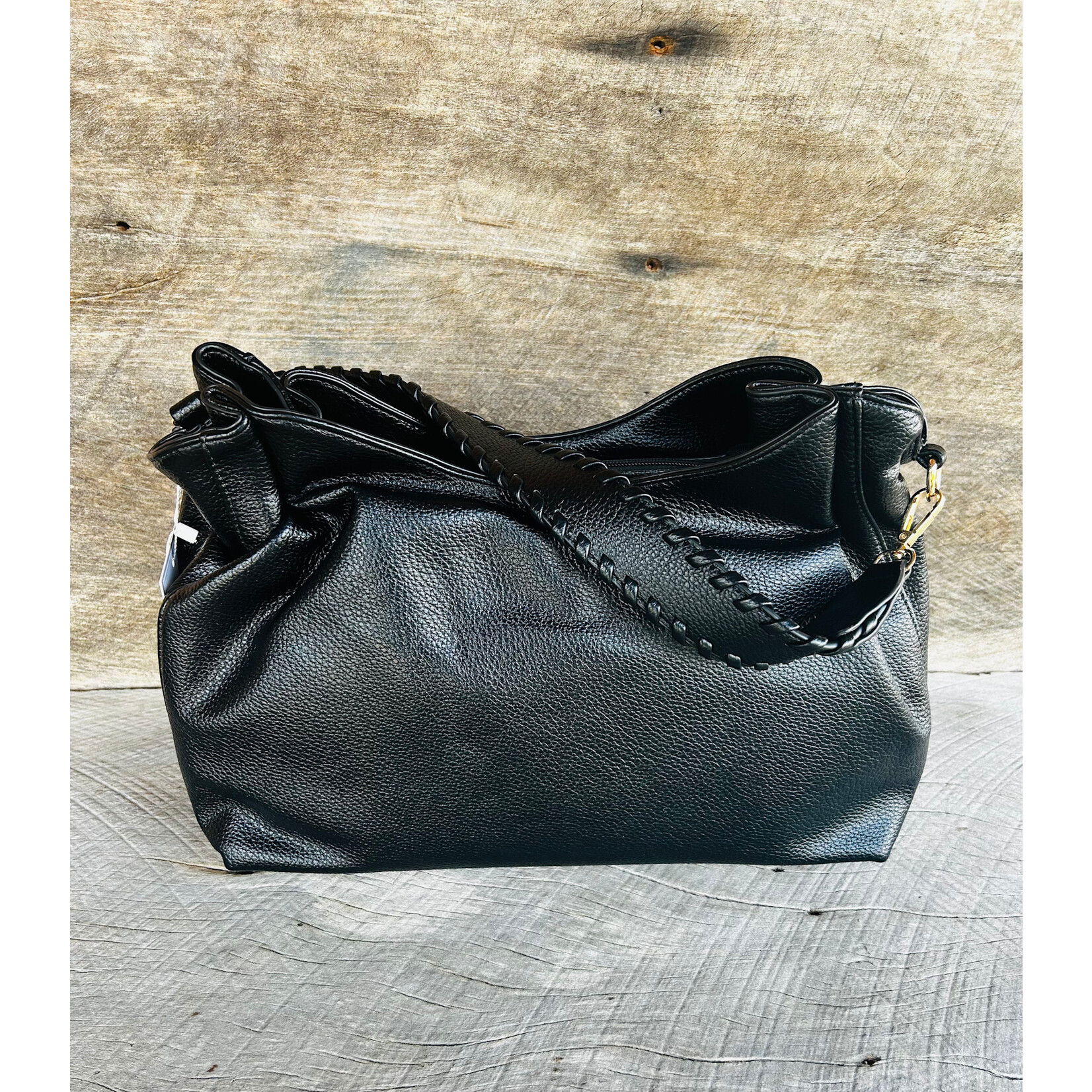 Jen & Co Jen & Co Grace Tote Bag Black M2764