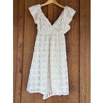 Sew in Love Sew in Love Bow Back Sleeveless Dress Ivory