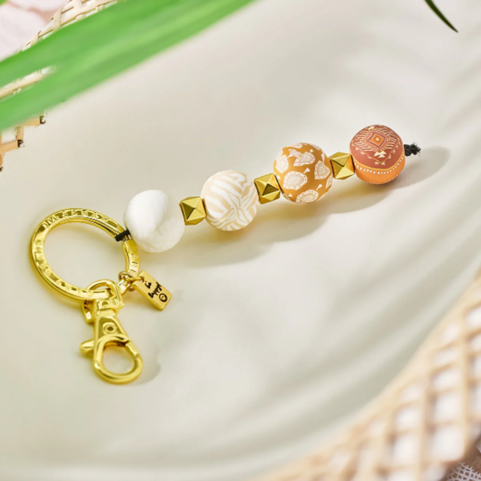 Jilzarah Jilzarah Sahara 4 Ball Keychain