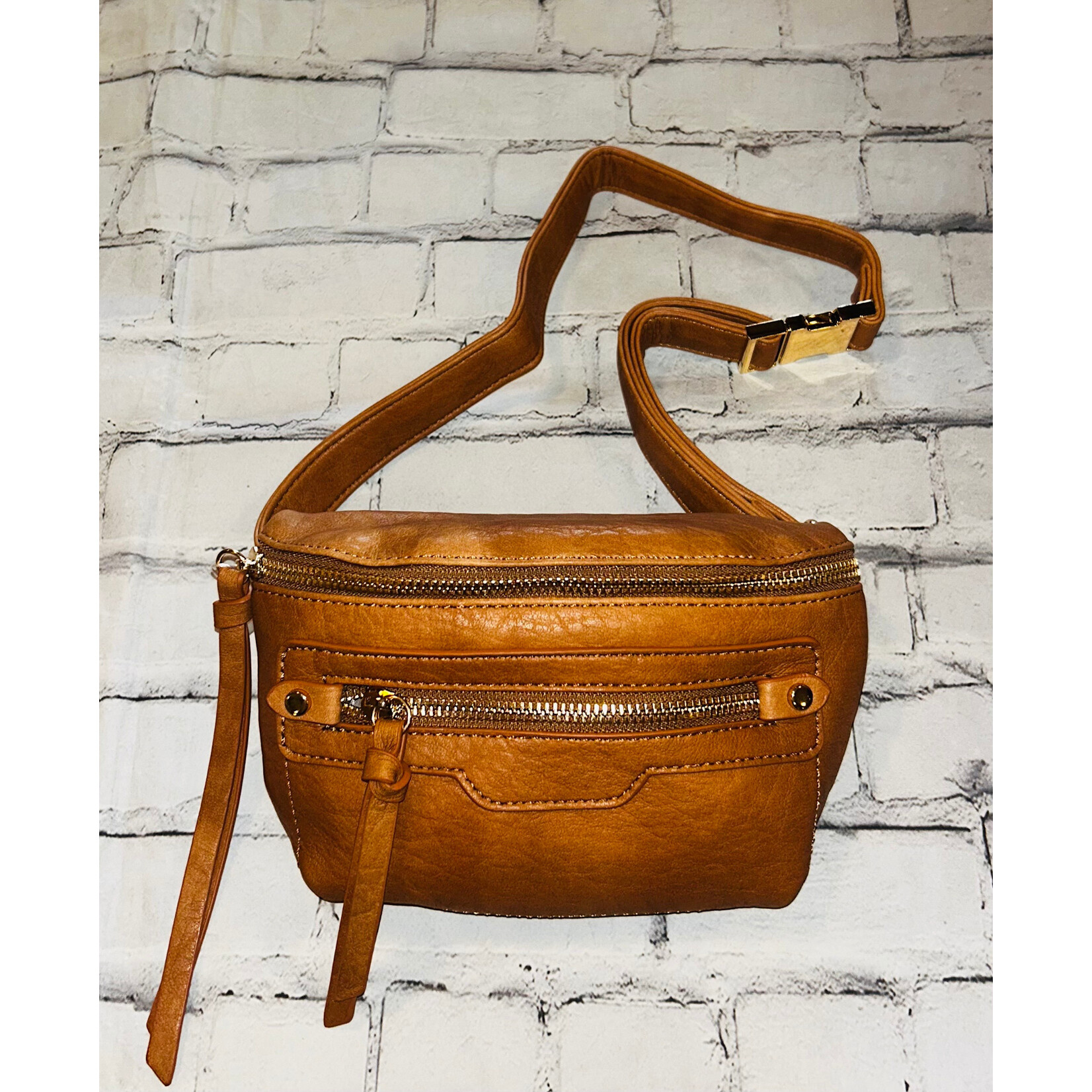 Jen & Co Jen & Co Astrid Sling Caramel M2741