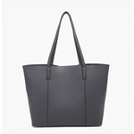 Jen & Co Jen & Co Millie Classic Tote Charcoal M2613